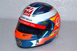 Romain Grosjean HAAS Ferrari helmet 2019 season