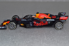 Max Verstappen Red Bull Honda RB16B race car Abu Dhabi Grand Prix 2021 season