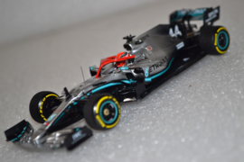 Lewis Hamilton Mercedes AMG Petronas MGP-W10 race car Monaco Grand Prix 2019 season