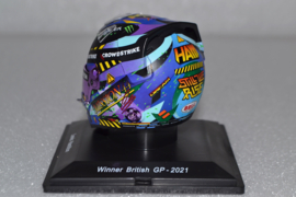 Lewis Hamilton Mercedes AMG Petronas helmet British Grand Prix 2021 season