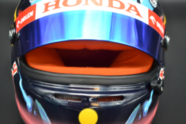 Yuki Tsunoda RB Visa F1 Team mini helmet Belgian Grand Prix 2024 season