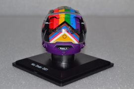 Lewis Hamilton Mercedes AMG Petronas mini helmet Abu Dhabi Grand Prix 2021 season