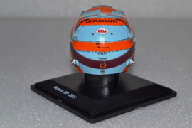 Lando Norris Mc Laren Mercedes mini helmet Monaco Grand Prix 2021 season