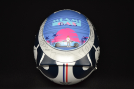 Pierre Gasly Alpha Tauri Honda mini helmet Miami Grand prix 2022 season