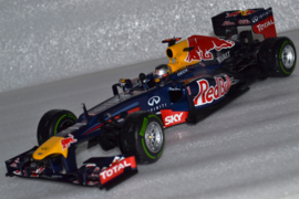 Sebastian Vettel Red Bull Renault RB8 race car Brazillian Grand Prix 2012 season