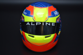 Oscar Piastri Alpine F1 Team mini helmet Formula 2 2021 season