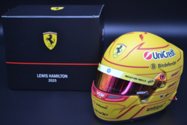Lewis Hamilton Scuderia Ferrari HP mini helmet 2025 season