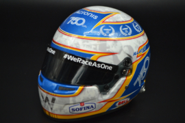 Nicholas Latifi Williams Mercedes helmet Monaco Grand Prix 2021 season