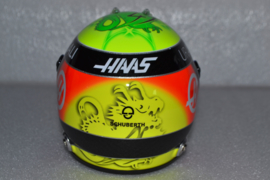 Mick Schumacher HAAS Ferrari mini helmet 2021 season