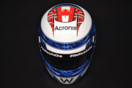 Nicholas Latifi Williams Mercedes mini helmet 2022 season