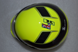 Lando Norris Mc Laren Mercedes mini helmet 2021 season