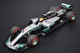 Lewis Hamilton Mercedes AMG Petronas MGP-W08 race car World Champion 2017 season