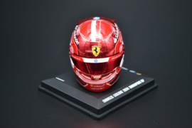 Charles Leclerc Scuderia Ferrari HP mini helmet Singapore Grand Prix 2024 season