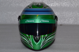 Felipe Massa Williams Mercedes helmet last race 2017 season