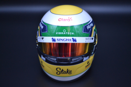 Gabriel Bortoleto Stake F1 Team Kick Sauber mini helmet 2025 season