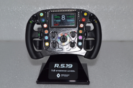 Nico Hulkenberg & Daniël Ricciärdo Renault F1 Team RS19 Steering wheel 2019 season