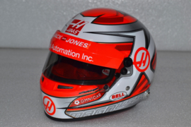 Kevin Magnussen Haas F1 Team helmet 2018 season