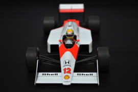 Ayrton Senna Mc Laren Honda MP4-4 race car World Champion 1988 season