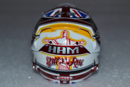 Lewis Hamilton Mercedes AMG Petronas helmet British Grand Prix 2019 season