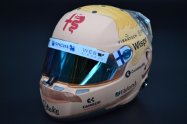 Valtteri Bottas Alfa Romeo Orlen mini helmet Bahrain Grand Prix 2023 season