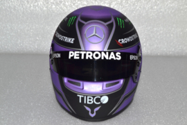 Lewis Hamilton Mercedes AMG Petronas mini helmet 2021 season