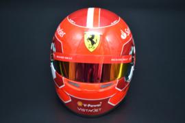 Charles Leclerc Scuderia Ferrari mini helmet 2024 season