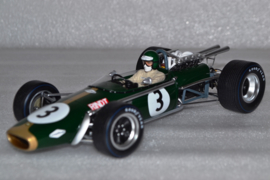 Jochen Rindt Brabham Ford BT24 race car South African Grand Prix 1968 season