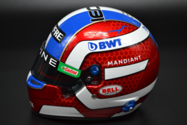 Esteban Ocon Alpine F1 Team mini helmet 2022 season