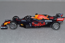 Max Verstappen Red Bull Honda RB16B race car Abu Dhabi Grand Prix 2021 season
