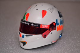 Lando Norris Mc Laren Renault helmet British Grand Prix 2020 season