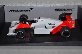 Alain Prost Mc Laren TAG Porsche MP4-2B race car World Champion 1985 season