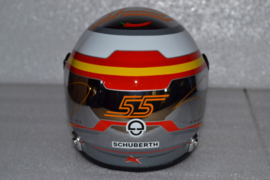 Carlos Sainz Mc Laren Renault Chrome Helmet 2019 Season