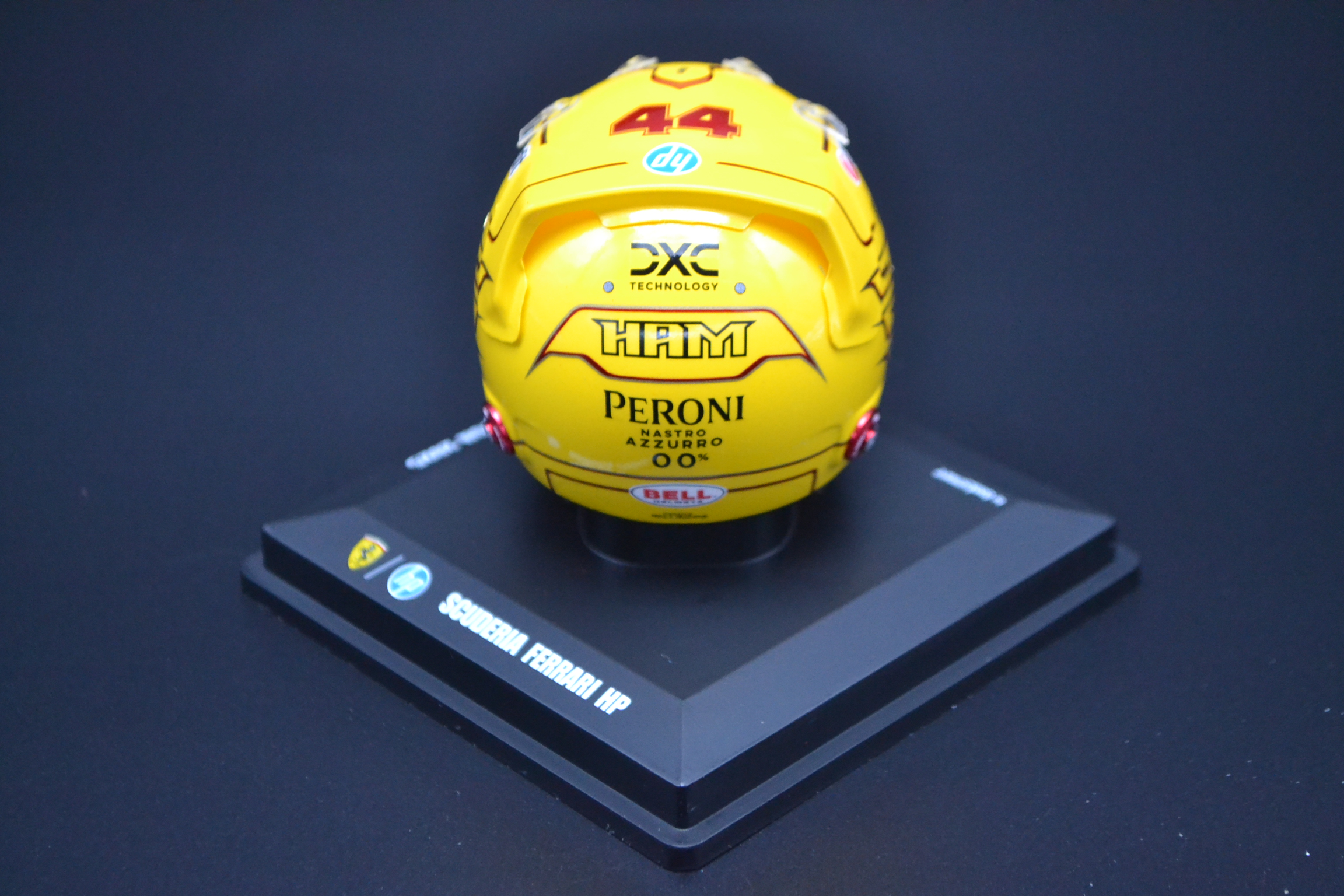 Lewis Hamilton Scuderia Ferrari HP mini helmet Fiorano test 2025 season