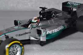 Lewis Hamilton Mercedes AMG Petronas MGP-W05 race car Abu Dhabi Grand Prix 2014 season