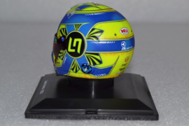 Lando Norris Mc Laren Mercedes mini helmet 2022 season