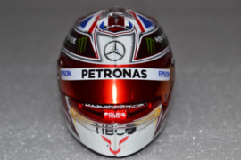 Lewis Hamilton Mercedes AMG Petronas helmet British Grand Prix 2019 season