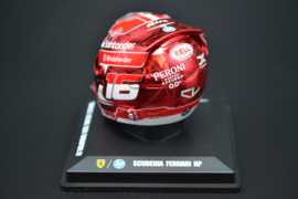 Charles Leclerc Scuderia Ferrari HP mini helmet Singapore Grand Prix 2024 season