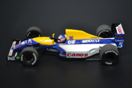 Nigel Mansell Williams Renault FW14B race car World Champion 1992 season