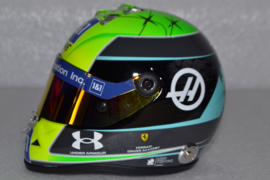 Mick Schumacher HAAS Ferrari mini helmet 2022 season