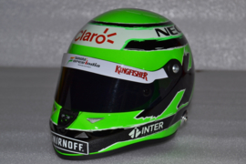 Nico Hulkenberg Sahara Force India helmet 2016 season