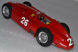 Juan Manuel Fangio & Peter Collins Ferrari D50 race car Italian Grand Prix 1956 Season