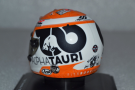 Yuki Tsunoda Alpha Tauri Honda mini helmet 2022 season