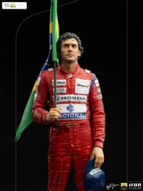 Ayrton Senna Mc Laren Honda statue Brazillian Grand Prix 1991 season