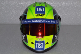 Mick Schumacher HAAS Ferrari mini helmet 2022 season