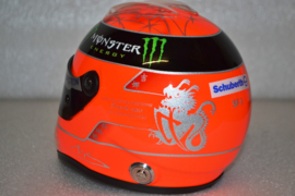 Michael Schumacher Mercedes AMG Petronas helmet Brazillian Grand Prix 2012 season