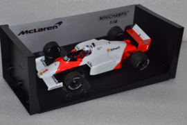 Alain Prost Mc Laren TAG Porsche MP4-2C race car World Champion 1986 Season