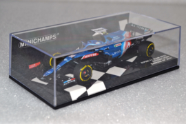 Esteban Ocon Alpine F1 Team A521 race car Bahrain Grand Prix 2021 season
