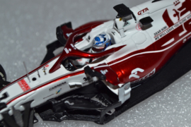 Kimi Raikkonen Alfa Romeo Orlen C41 race car Abu Dhabi Grand Prix 2021 season