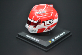 Charles Leclerc Scuderia Ferrari HP mini helmet 2025 season