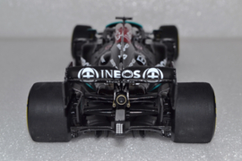 Lewis Hamilton Mercedes AMG Petronas MGP-W12 race car Qatar Grand Prix 2021 season